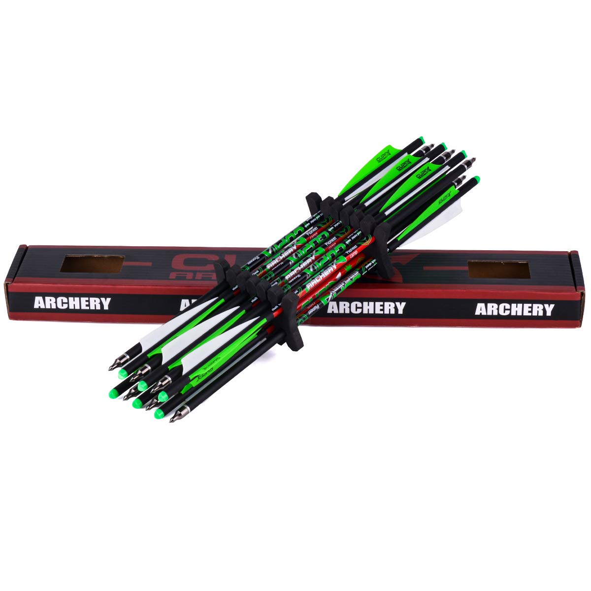Crossbow Bolts 20 22 Inch Carbon Archery Arrows 12 Pack and - LWANO Official Imagery - 7