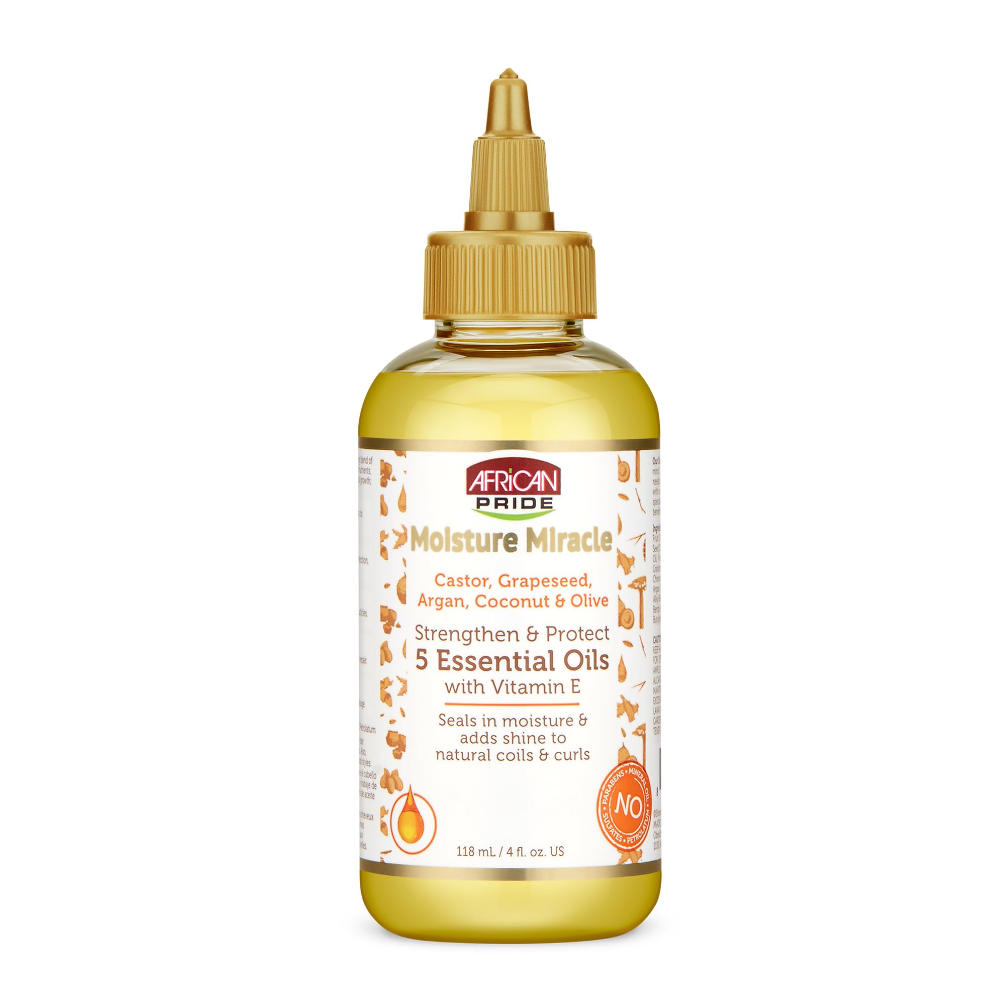 African Pride Moisture Miracle 5 Essential Hair Oils - African Pride Official Product View 9