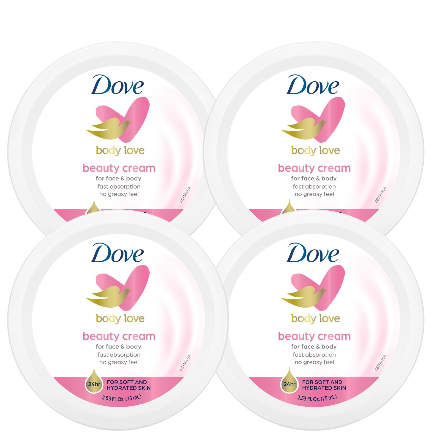 Dove Nourishing Body Care, Face, Hand, and Body Beauty Cream for - Dove