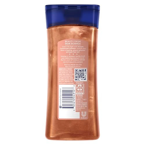 Vaseline Glazed and Glisten Sunlit Glow Body Gel Oil Shimmering - Product Imagery