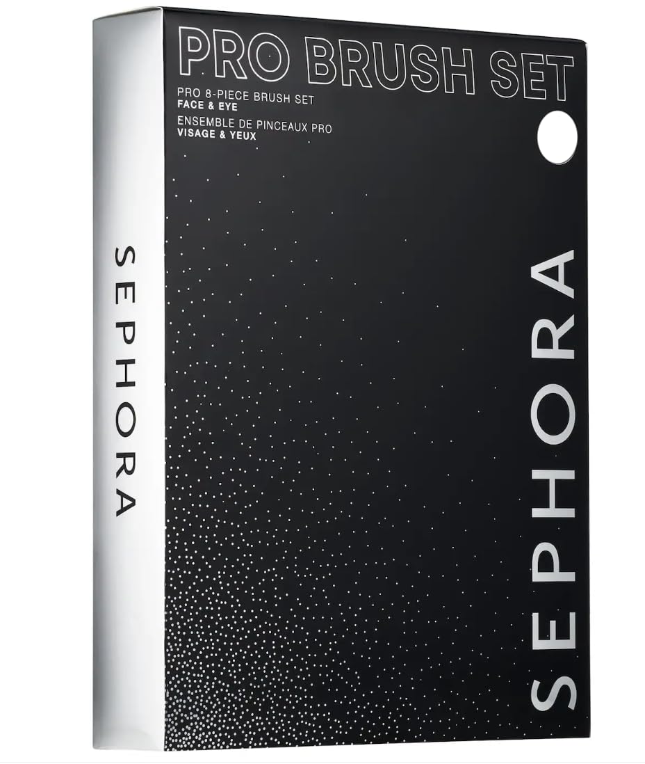 SEPHORA COLLECTION PRO 8 Piece Face Eye Brush Set - SEPHORA Official Imagery - 2