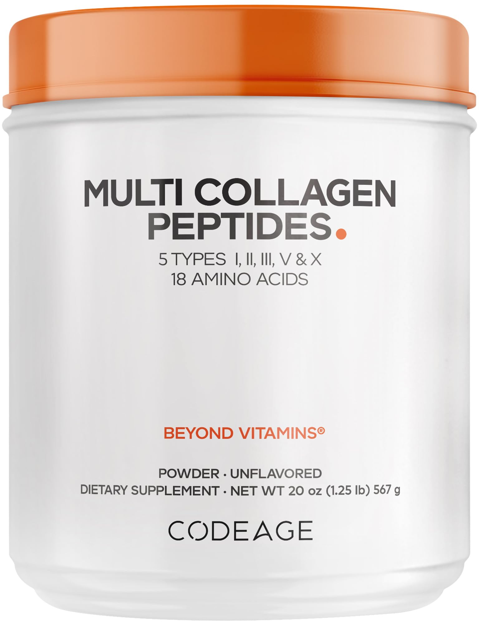 Codeage Multi Collagen Protein Powder Peptides 5 Types - Codeage Official Imagery - 2
