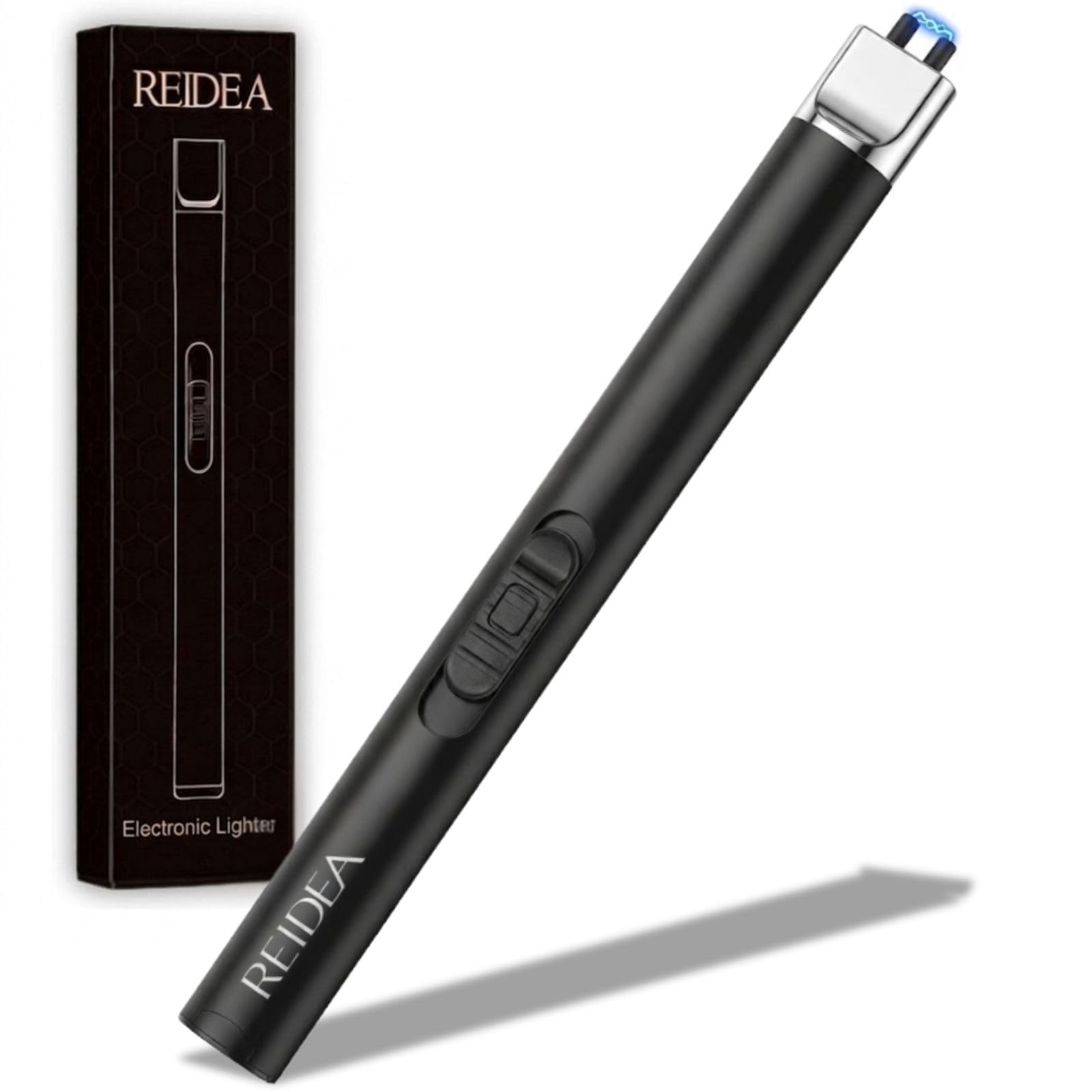 REIDEA Candle Lighter Rose Gold, Long USB Rechargeable Electronic by REIDEA - Angle View 10