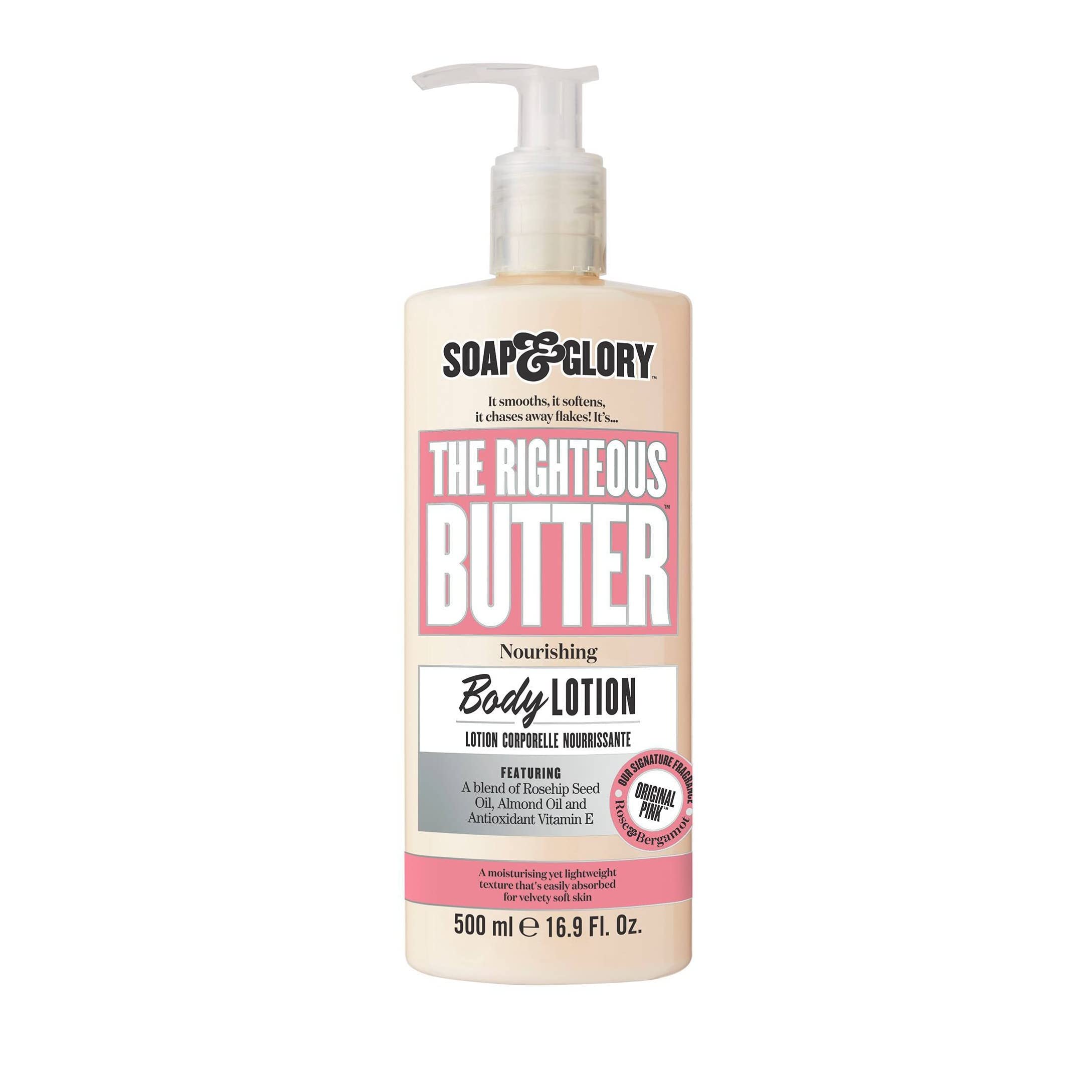 Soap & Glory Original Pink Moisturizing Body Lotion Pump, 16.9 oz - Soap & Glory Official Product View 2
