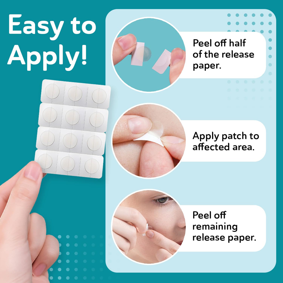 Invisible Salicylic Acid Pimple Patches for Face - DERMA ANGEL Official Imagery - 7