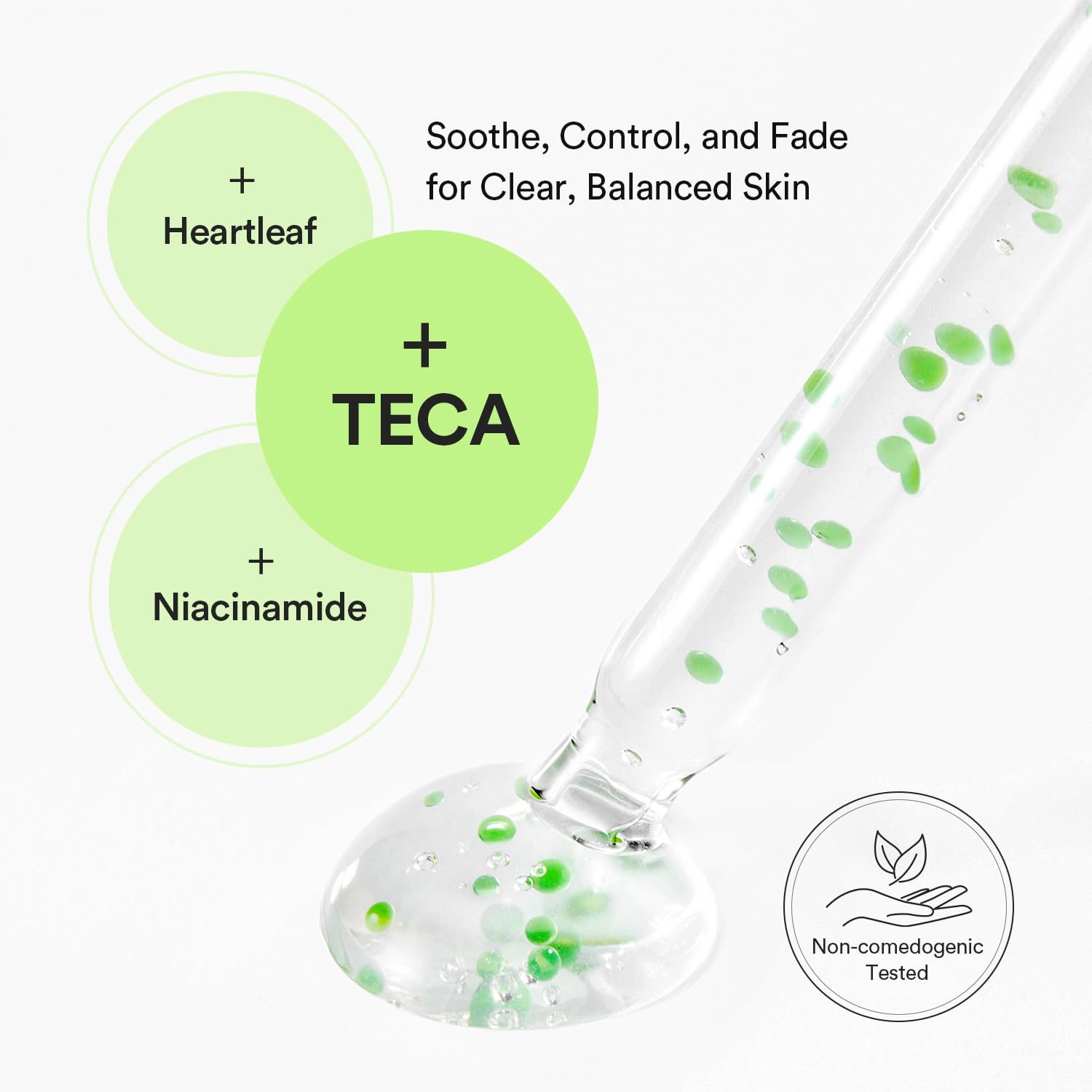 Abib Heartleaf TECA capsule serum Calming drop 1.69 fl.oz., - Abib