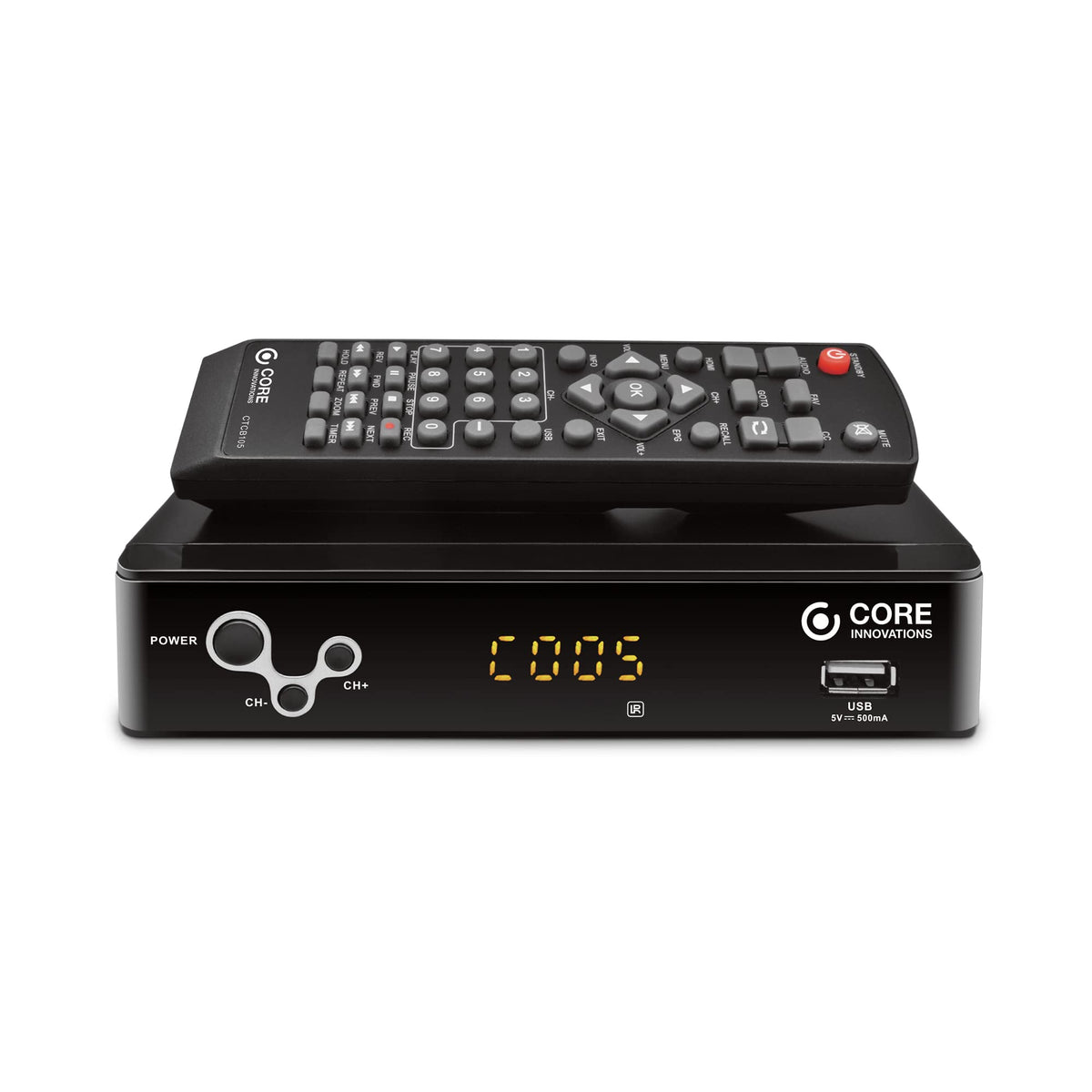 DP CTCB105 Over The Air Digital TV Converter DVR Box - DP Official Imagery - 1