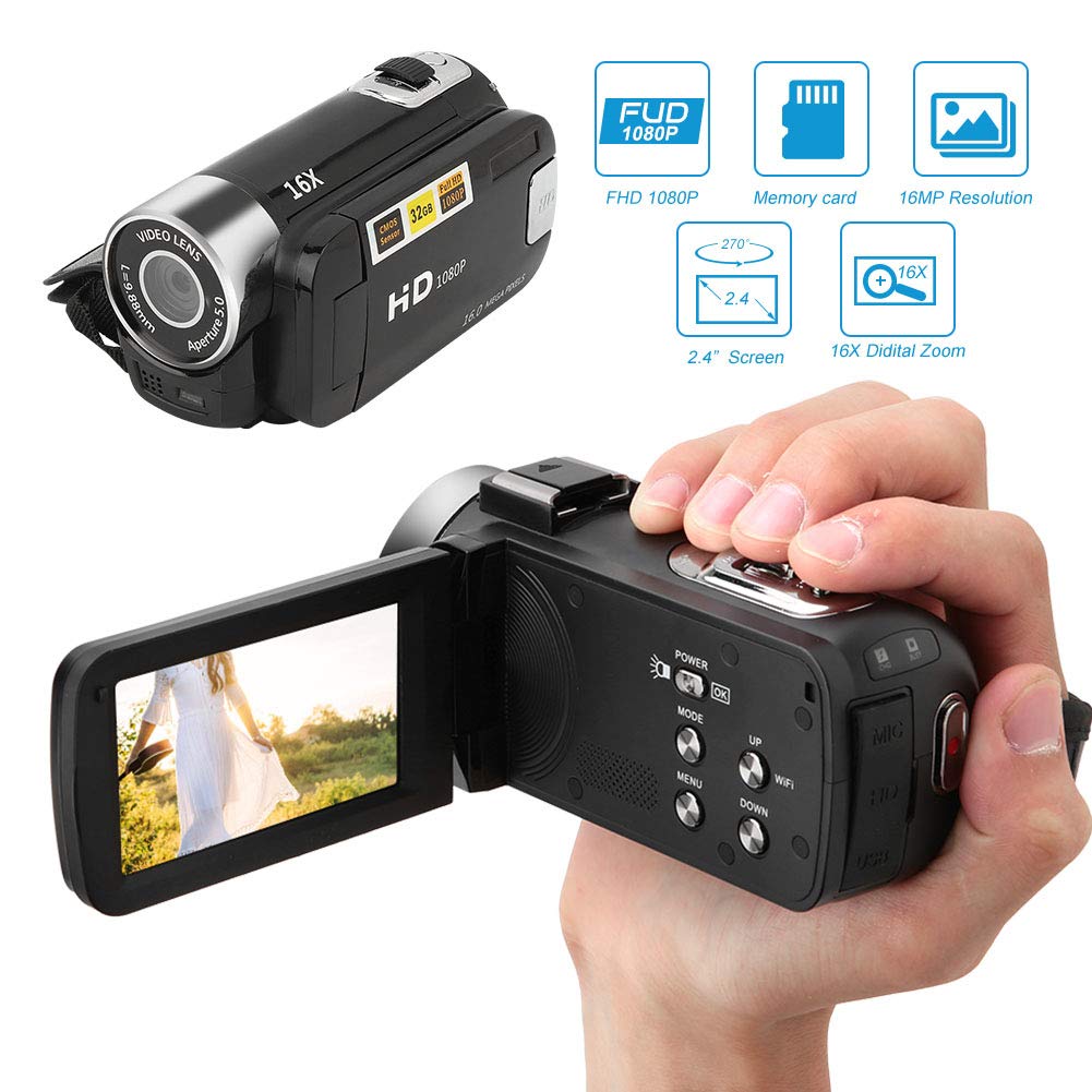 Retro Camcorder 16X Zoom Video Camera for Teens Beginners - Focket Official Imagery - 7