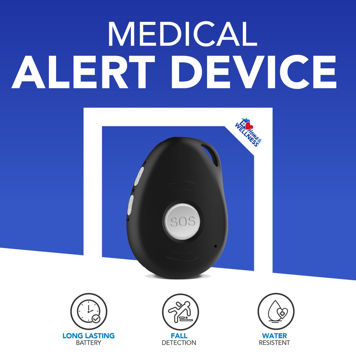 Home and Wellness TearDrop - Home & WELLNESS co. SENIOR SAFETY SYSTEM Official Imagery - 3