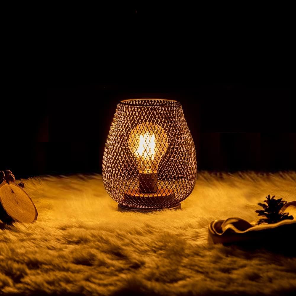 NEEDOMO Battery Operated Lamp Table Powered Lantern Set of 4 - NEEDOMO Official Imagery - 3