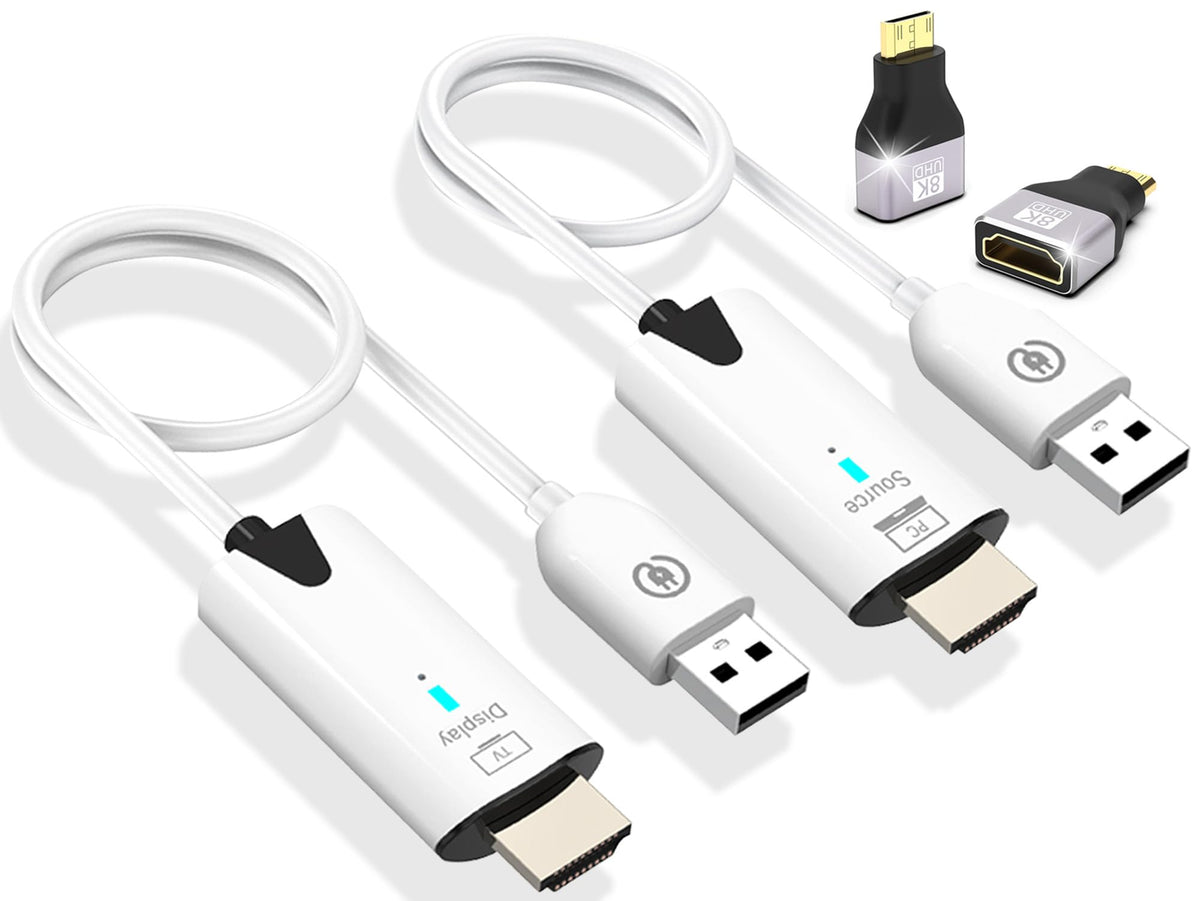 2026 Upgrade Wireless HDMI Transmitter and Receiver 328FT - WEKEFON Official Imagery - 1