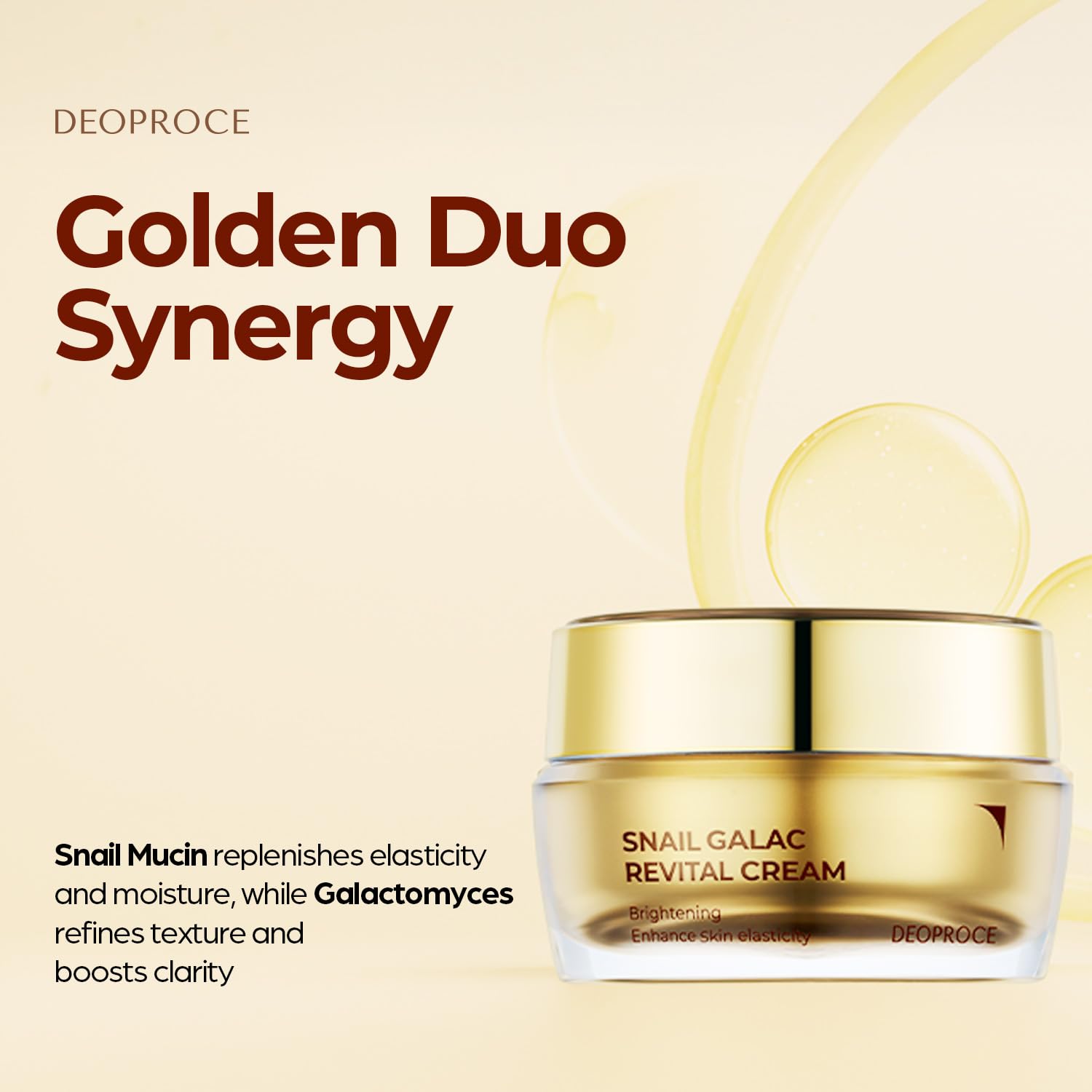 Deoproce Premium Snail Galac Revital Cream 1.76 oz - Deoproce