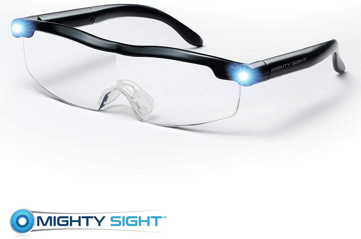 Ontel Mighty Sight LED Magnifying Eyewear Black Pack of 2 - Ontel Official Imagery - 3
