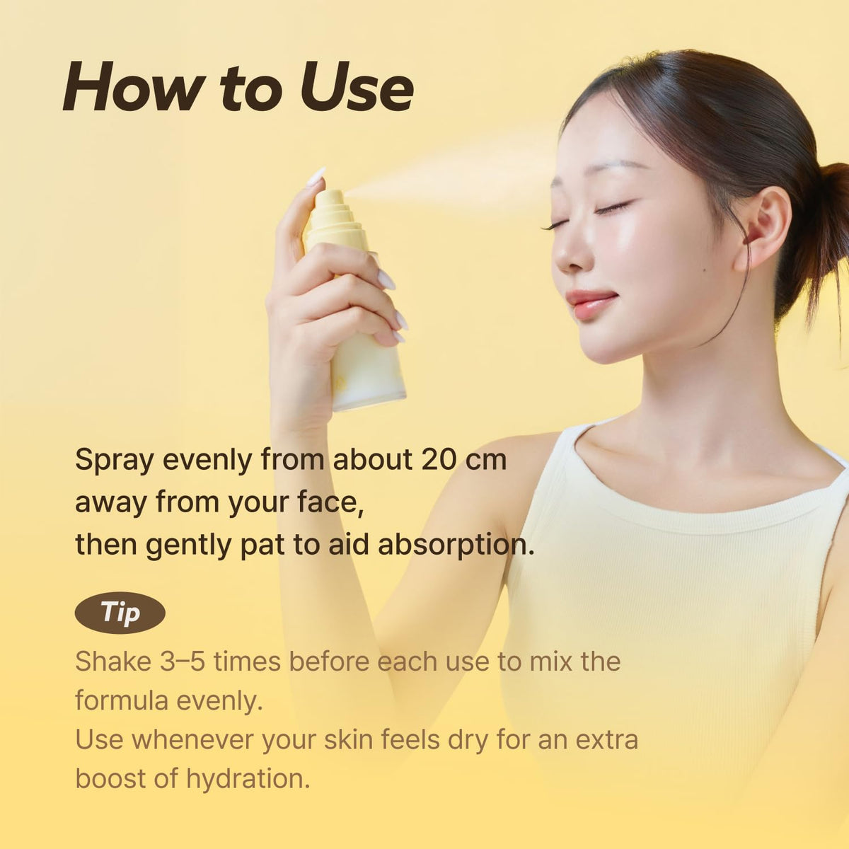 Honey Banana PDRN Mist - MUMUKI Official Imagery - 8