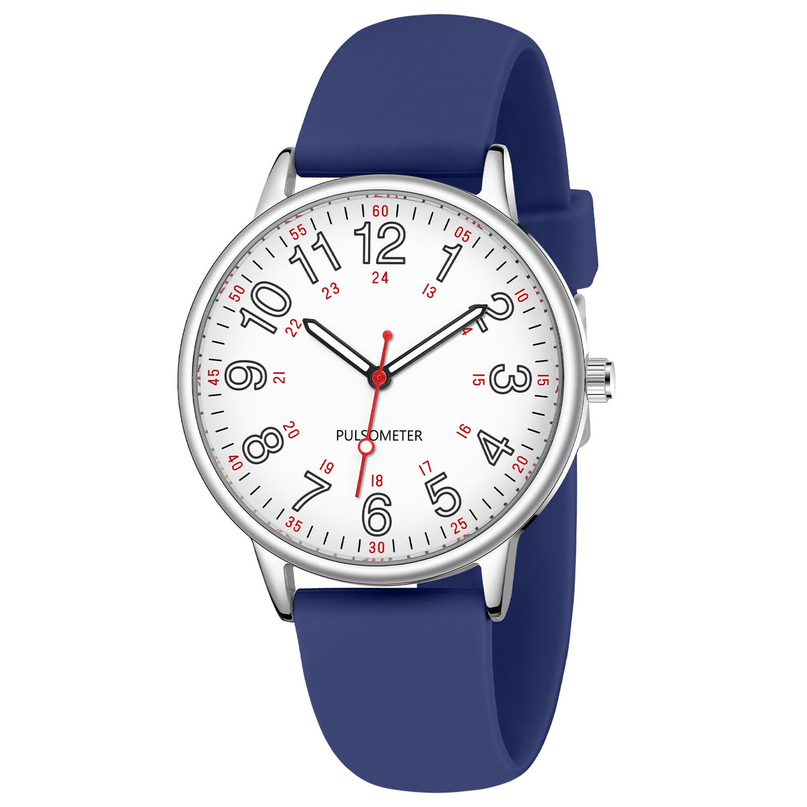 TWOPTION Waterproof Nurse Watch for Medical Professionals,Doctors Nurs - View 9
