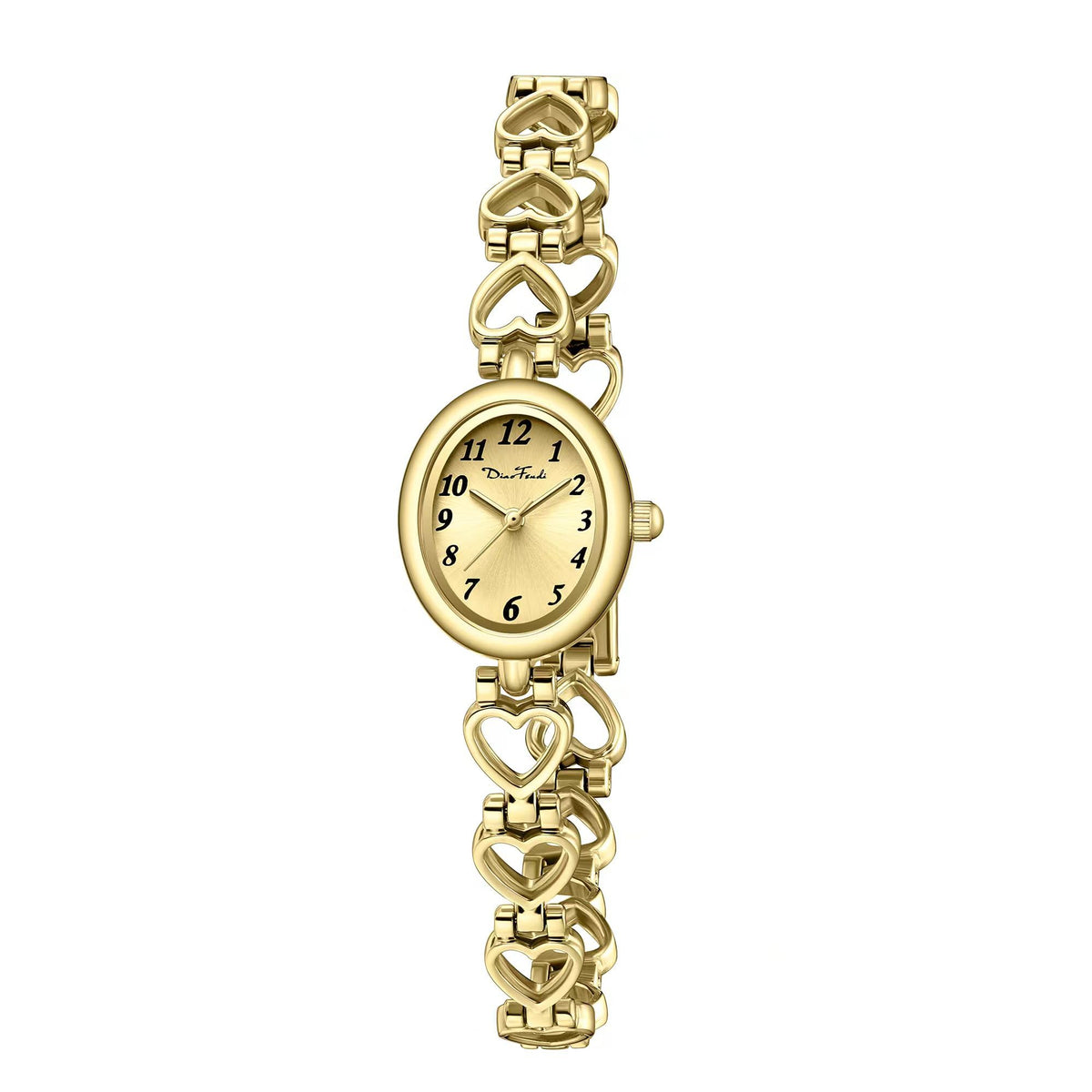 Diaofendi Petite Gold Watches for Women Vintage Bracelet - Diaofendi Official Imagery - 1