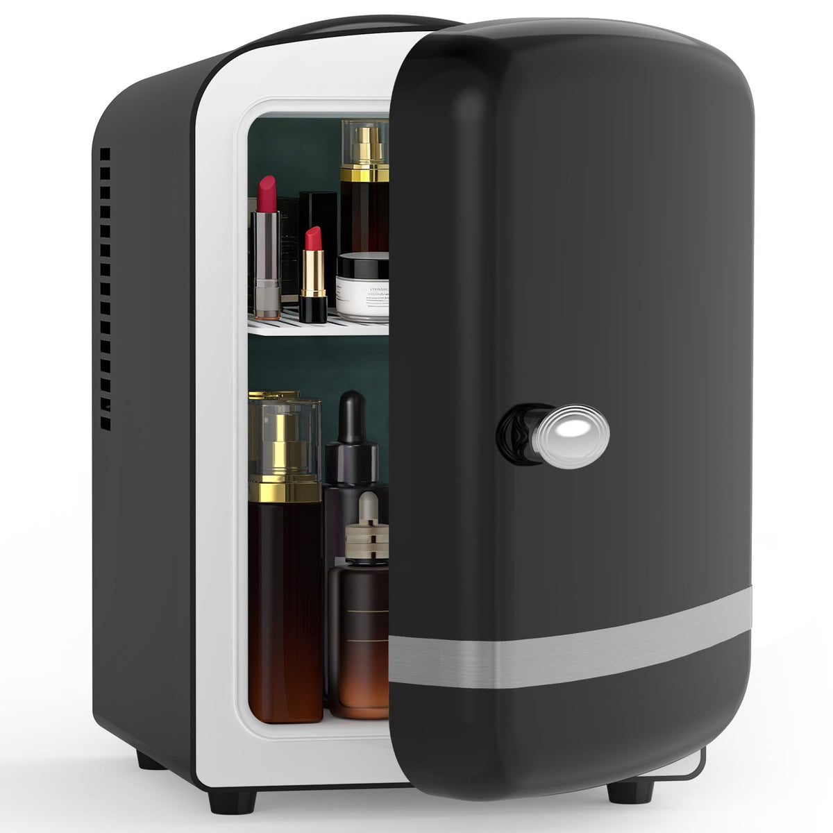Electactic Mini Fridge 4L 6 Cans Cosmetic Fridge for Bedroom - Electactic Official Imagery - 1