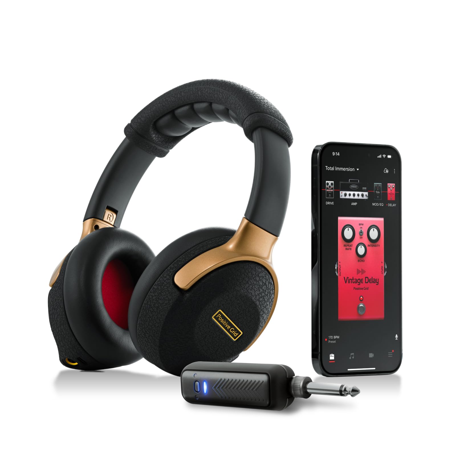 Positive Grid Spark NEO Wireless Smart Guitar Headphone Amp & Rig by Positive Grid - Angle View 1