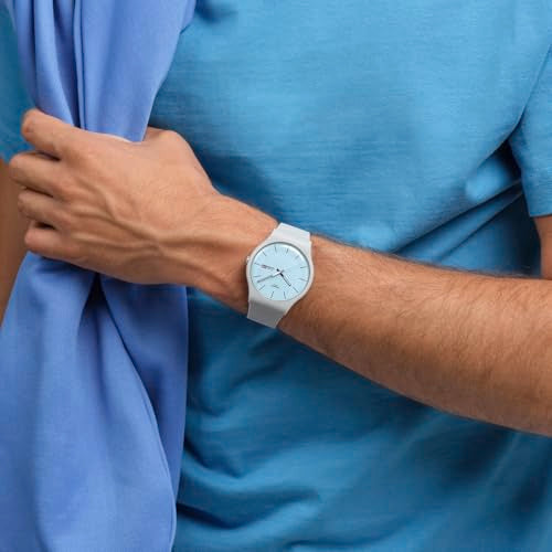 Swatch New Gent Biosourced Unisex Watch Casual Polymer Grey - Product Imagery