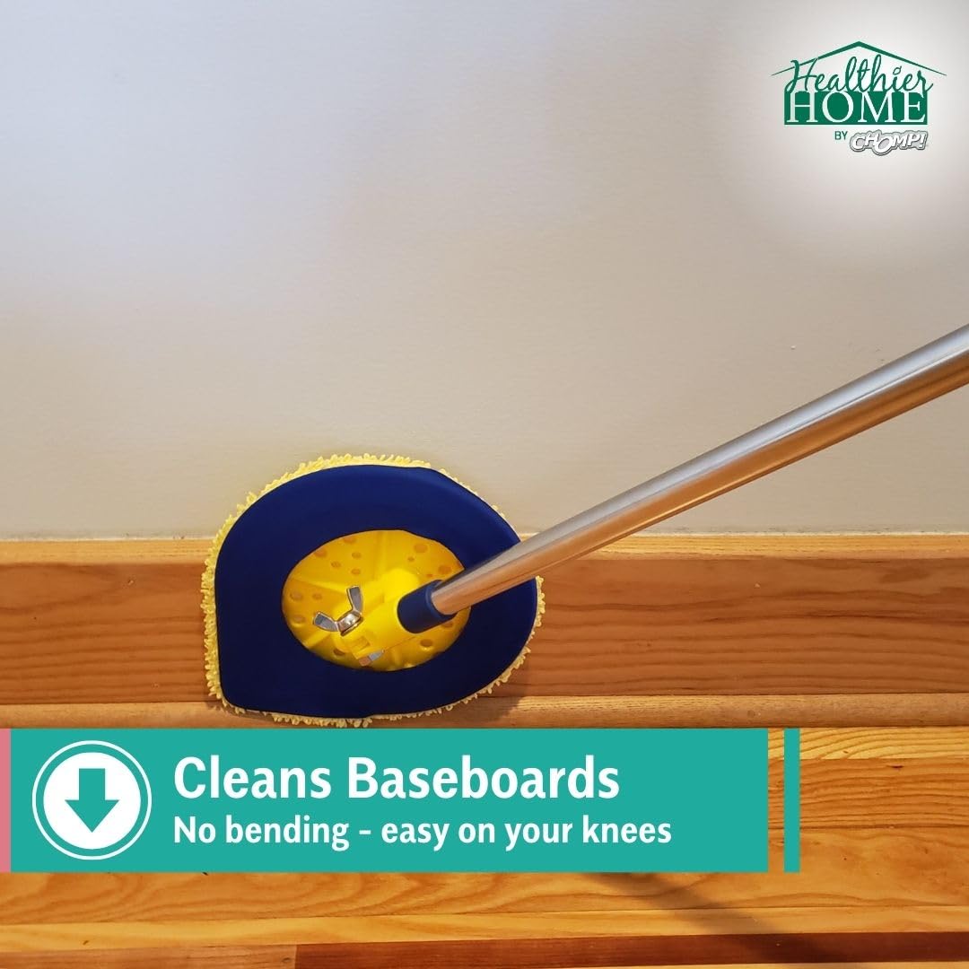 CHOMP Long Handle Wall Cleaner 5 Minute CleanWalls - CHOMP! Official Imagery - 5