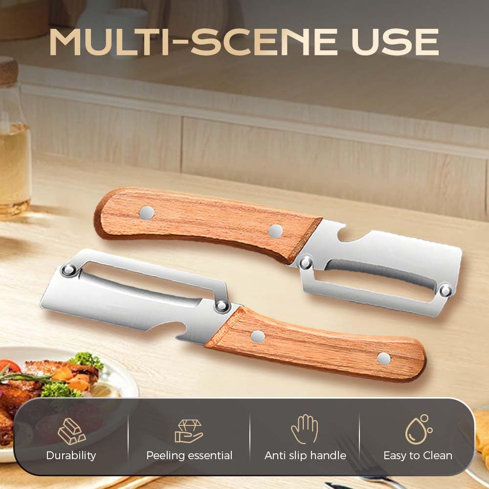 Multi-Functional Vegetable Peeler for Kitchen, 2026 New Stainless Stee - View 3