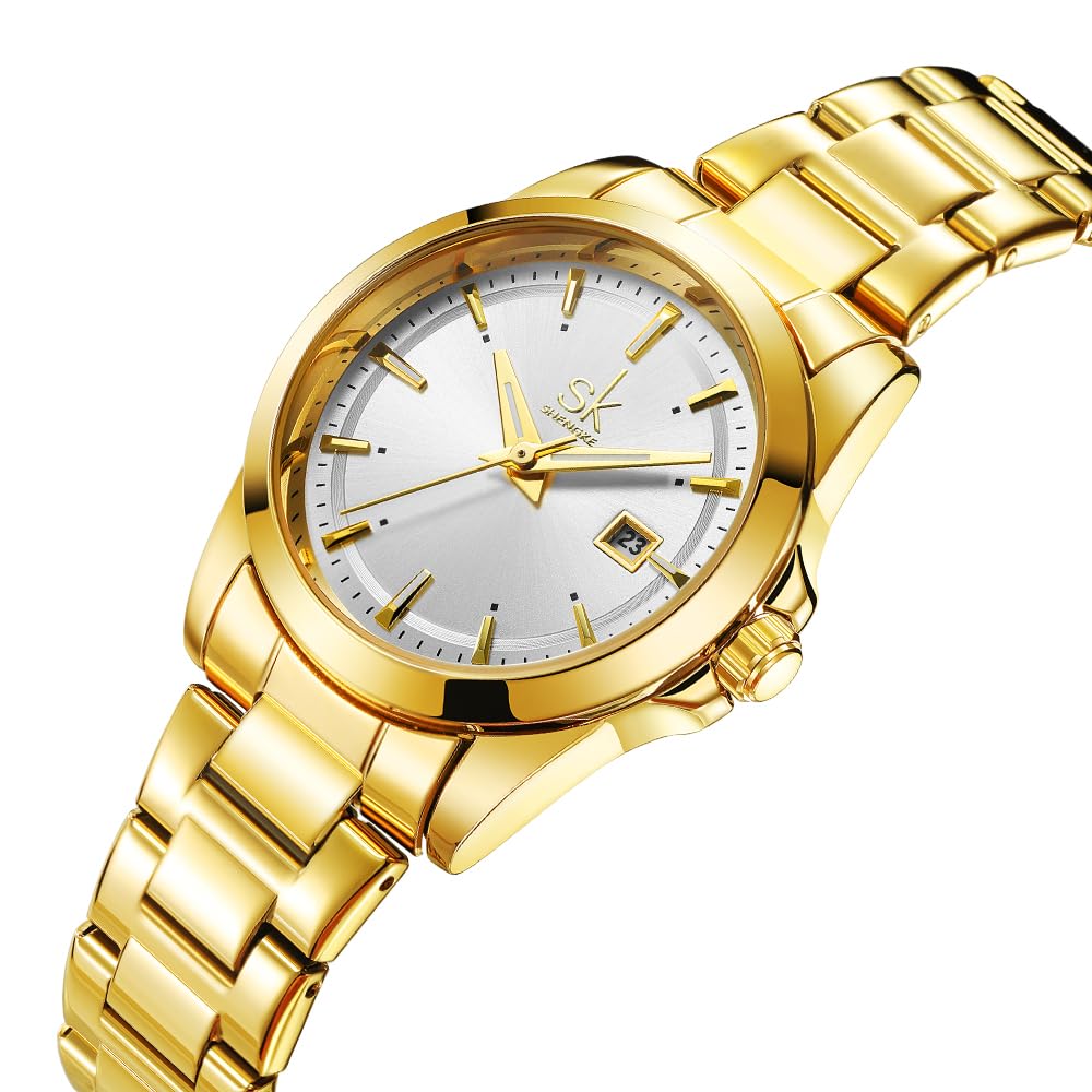 SHENGKE Minimalist Fashionable Color Dial Watches for Women - SHENGKE Official Imagery - 4