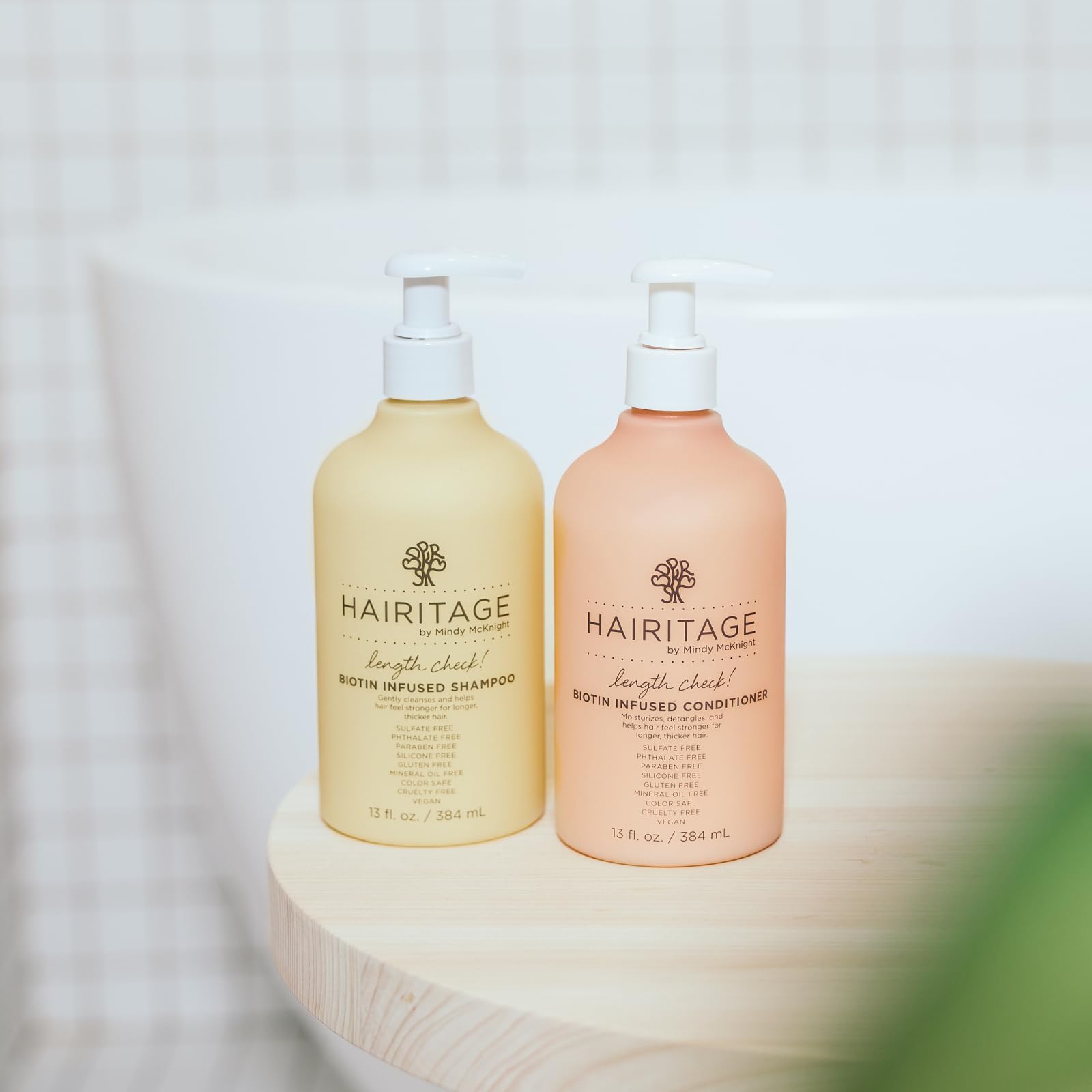 Hairitage Biotin Shampoo for Hair Growth - Sulfate Free Thickening and Volumizing - Hairitage Official Product View 4