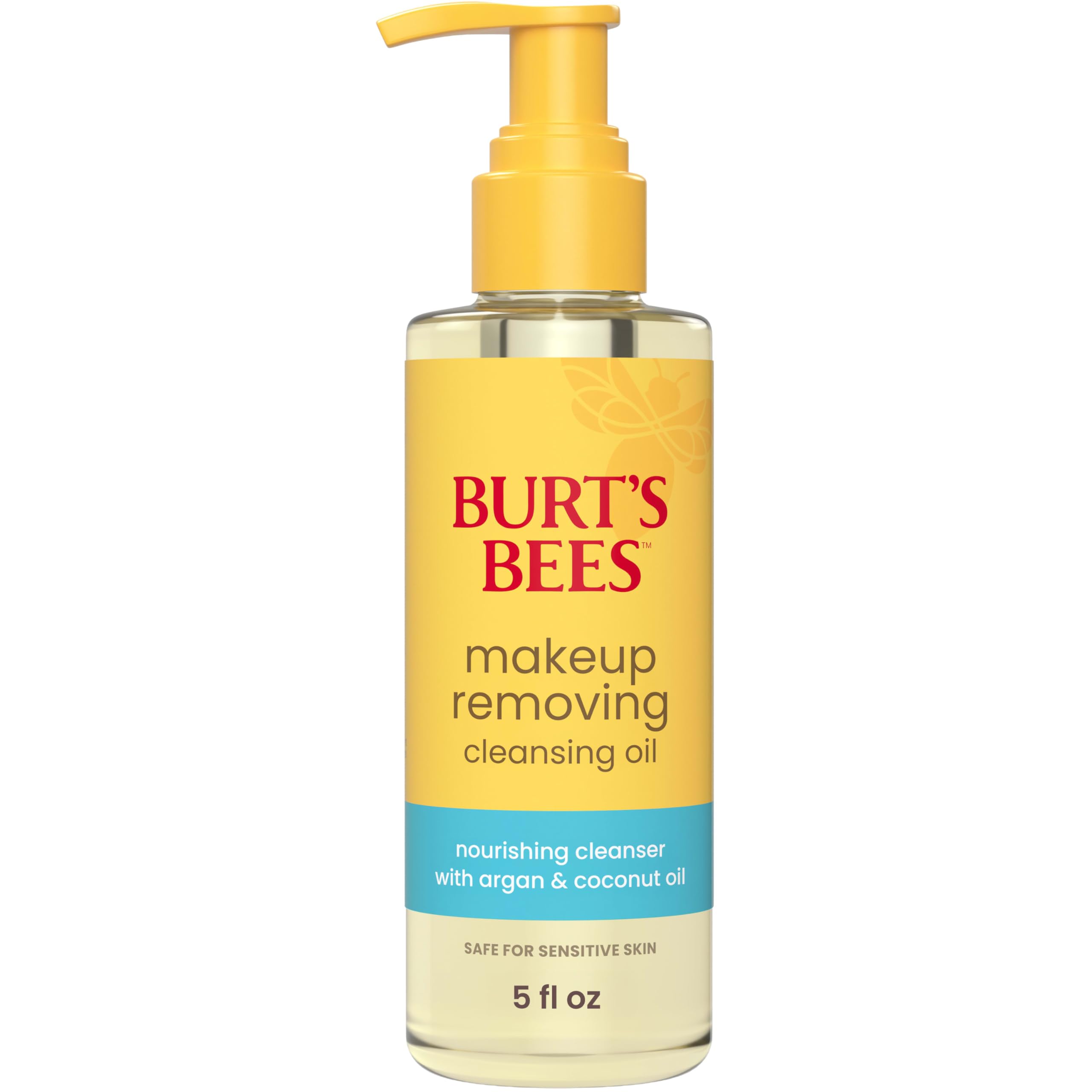 Burt s Bees Makeup Removing Cleansing Oil Normal and Dry - Burt's Bees Official Product Imagery - 1