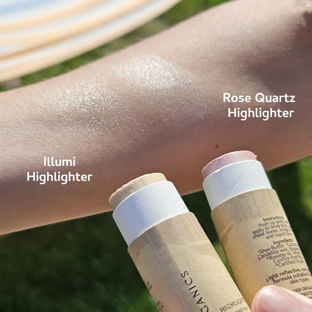 Vegan Highlighter Stick Zero Waste Natural Organic Makeup - River Organics Official Imagery - 6