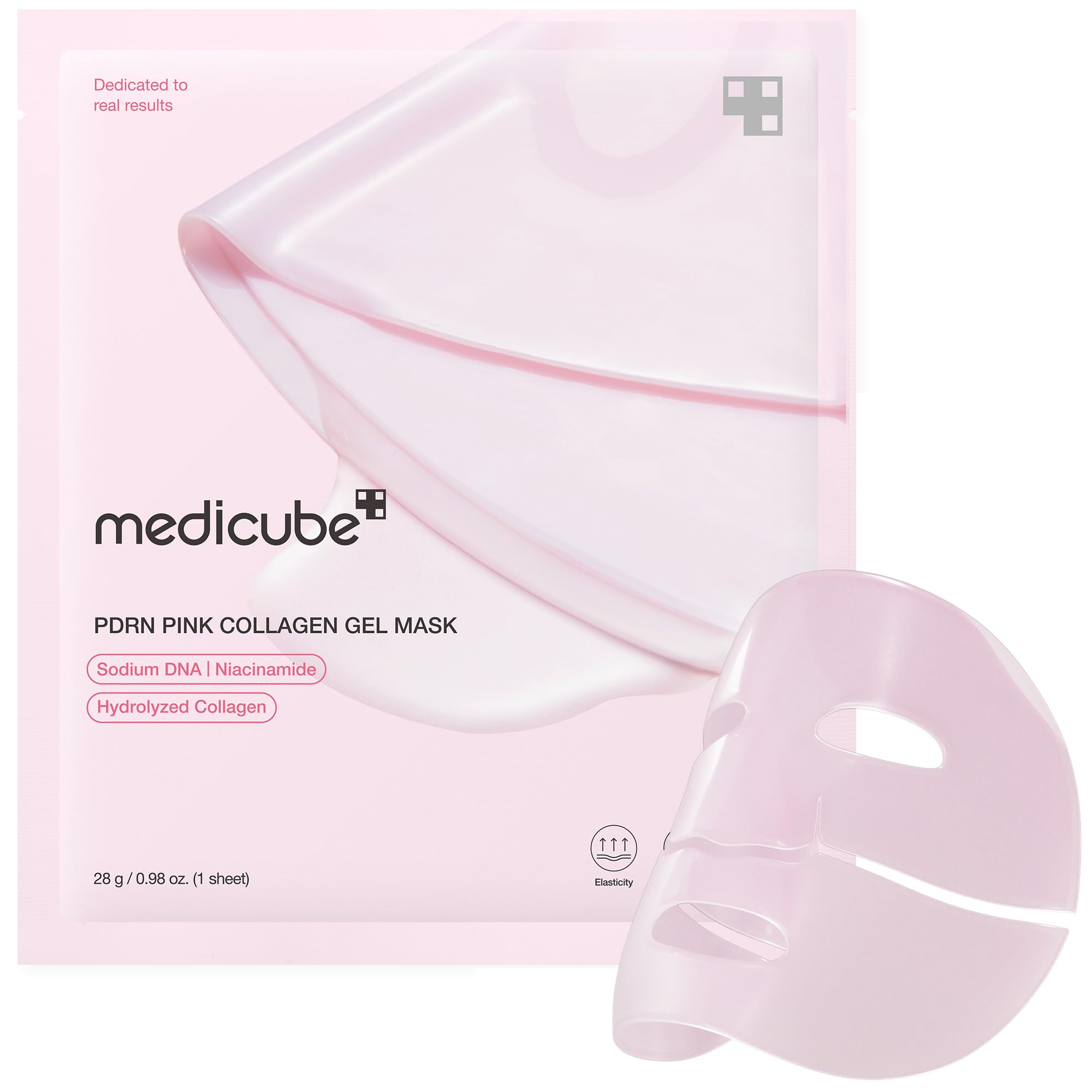 medicube Salmon DNA PDRN pink collagen jelly gel mask - medicube
