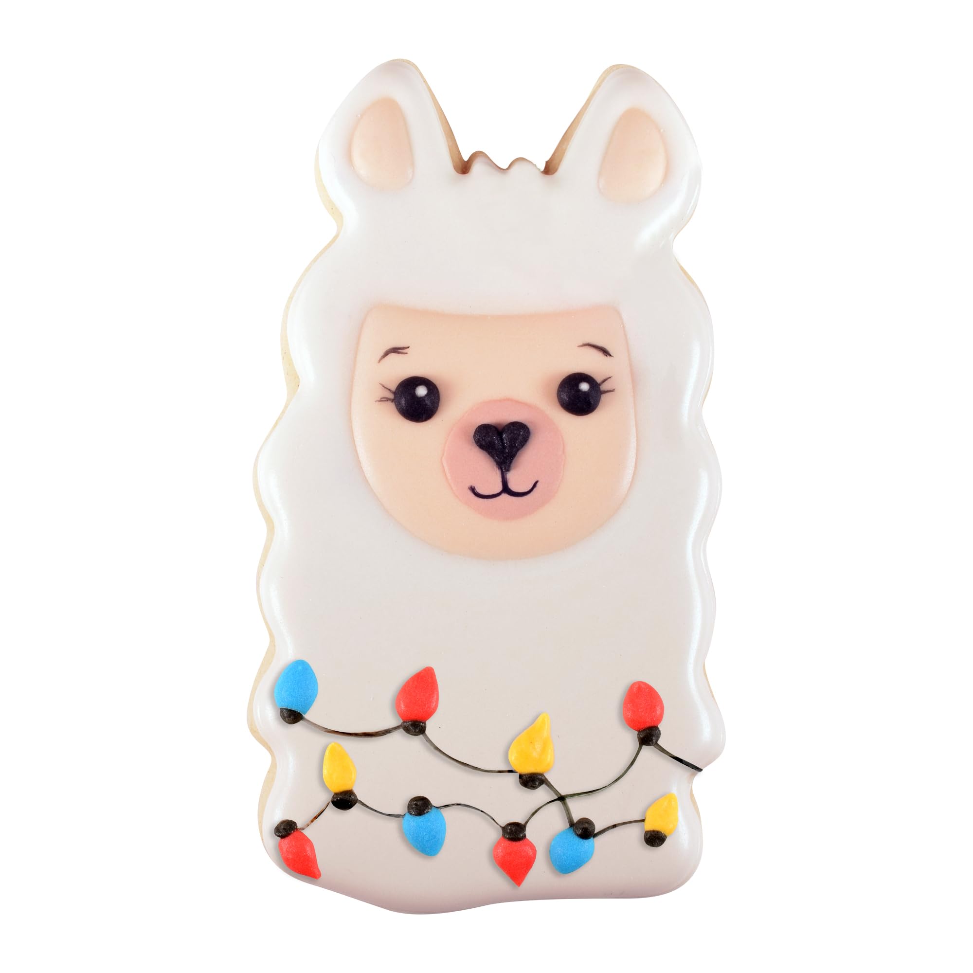 R&M Falala Llama Christmas Cookie Cutter Gift Set. Includes Present, L - View 3