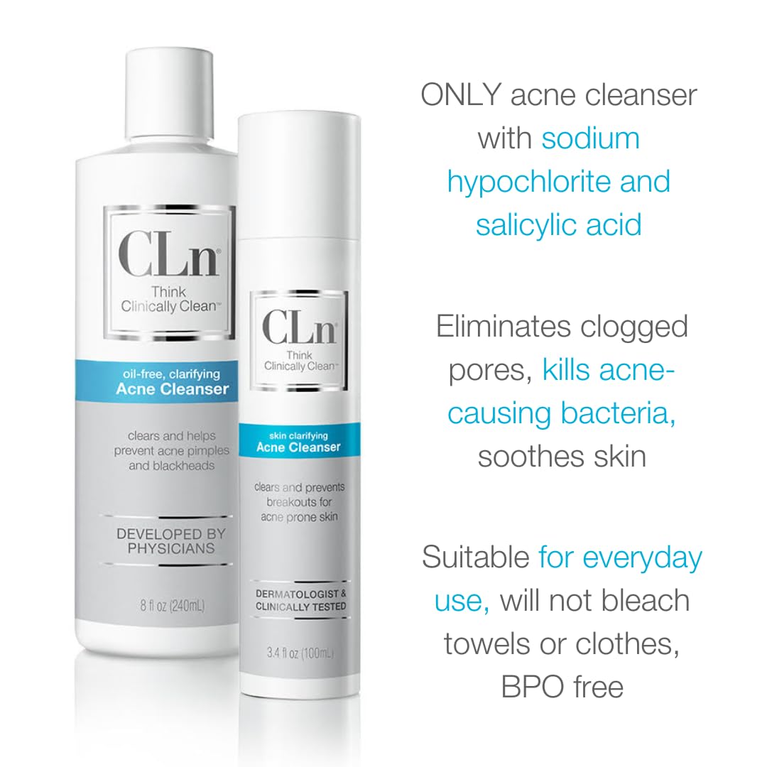 CLn Acne Cleanser The Only Cleanser with 0 5 Salicylic Acid - CLn Official Imagery - 6