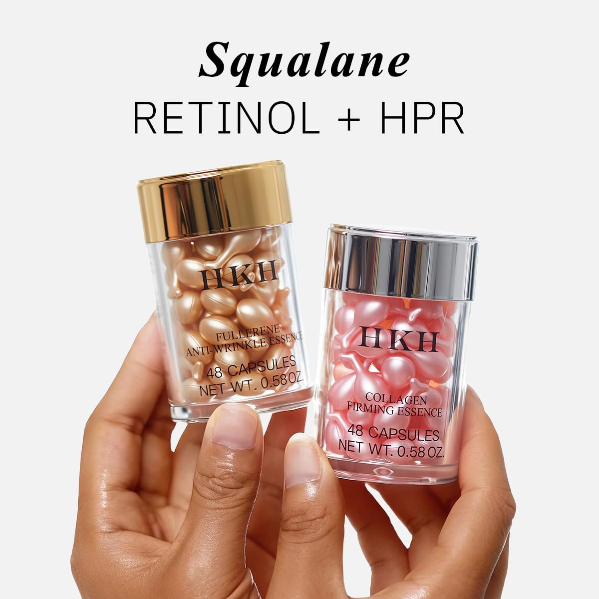 HKH Vitamin C Serum Capsules For Face 48 Caps Anti Aging - HKH Official Imagery - 8