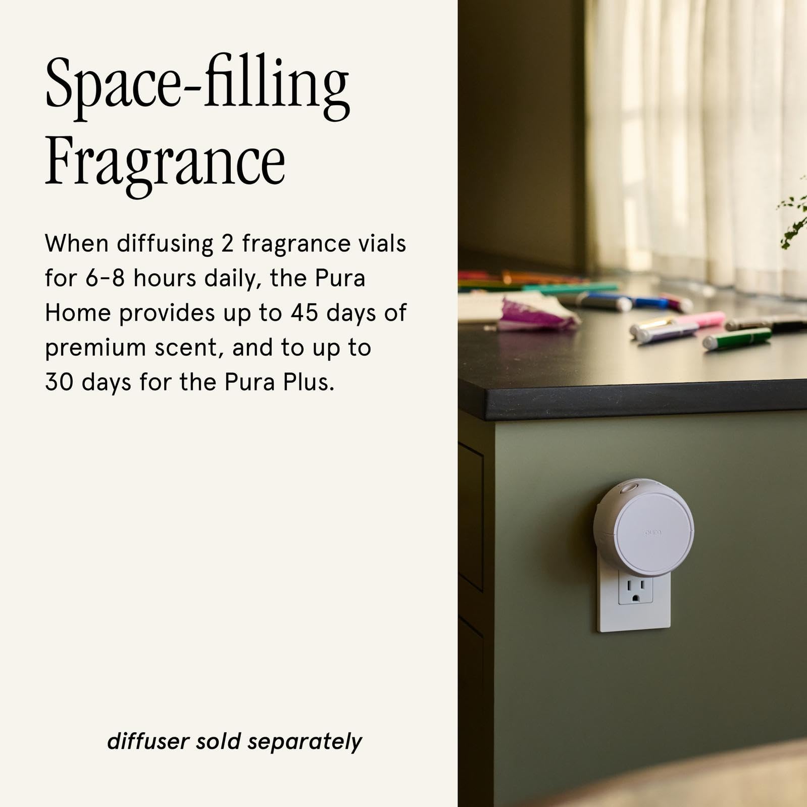 Pura x Studio McGee Home Diffuser Refill, 2 Pack, Santal Vanilla - Pura Official Product View 3