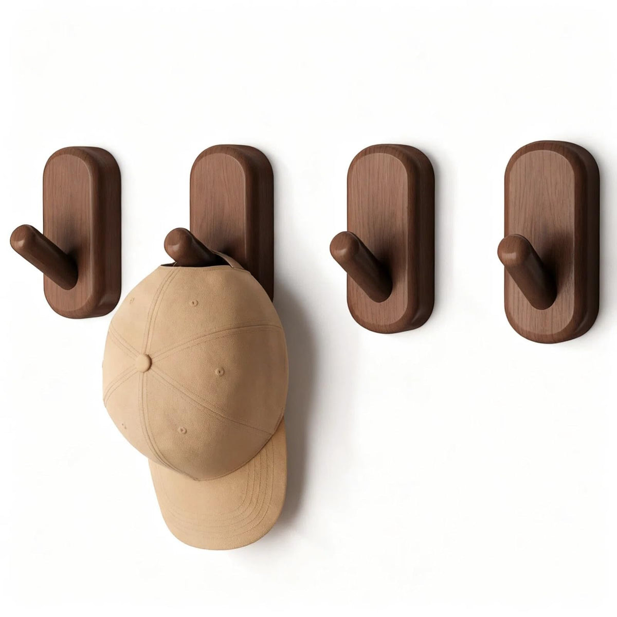 Wooden Wall Hooks for Hanging - FCOWK Official Imagery - 1