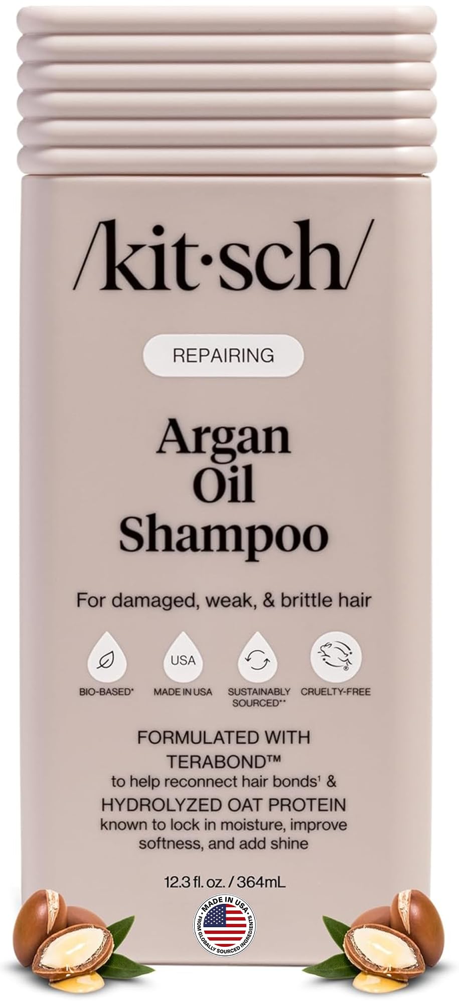 Elefair Tech Kitsch Argan Oil Shampoo for Hair Growth – Hydrating Hair Care – 12 - Elefair Tech Official Product View 2
