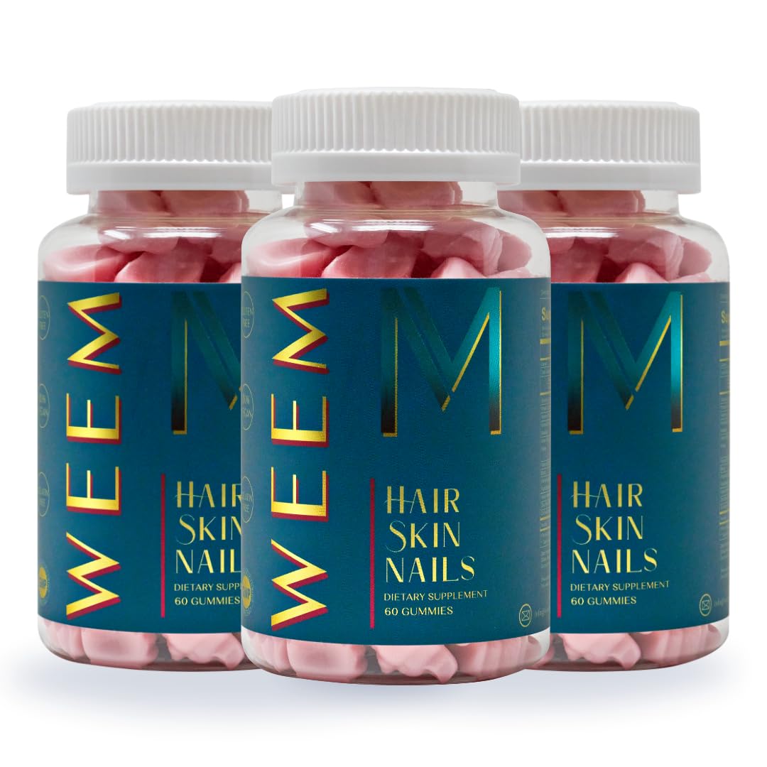 WEEM Hair Skin and Nails Gummies - WEEM Official Product View 9