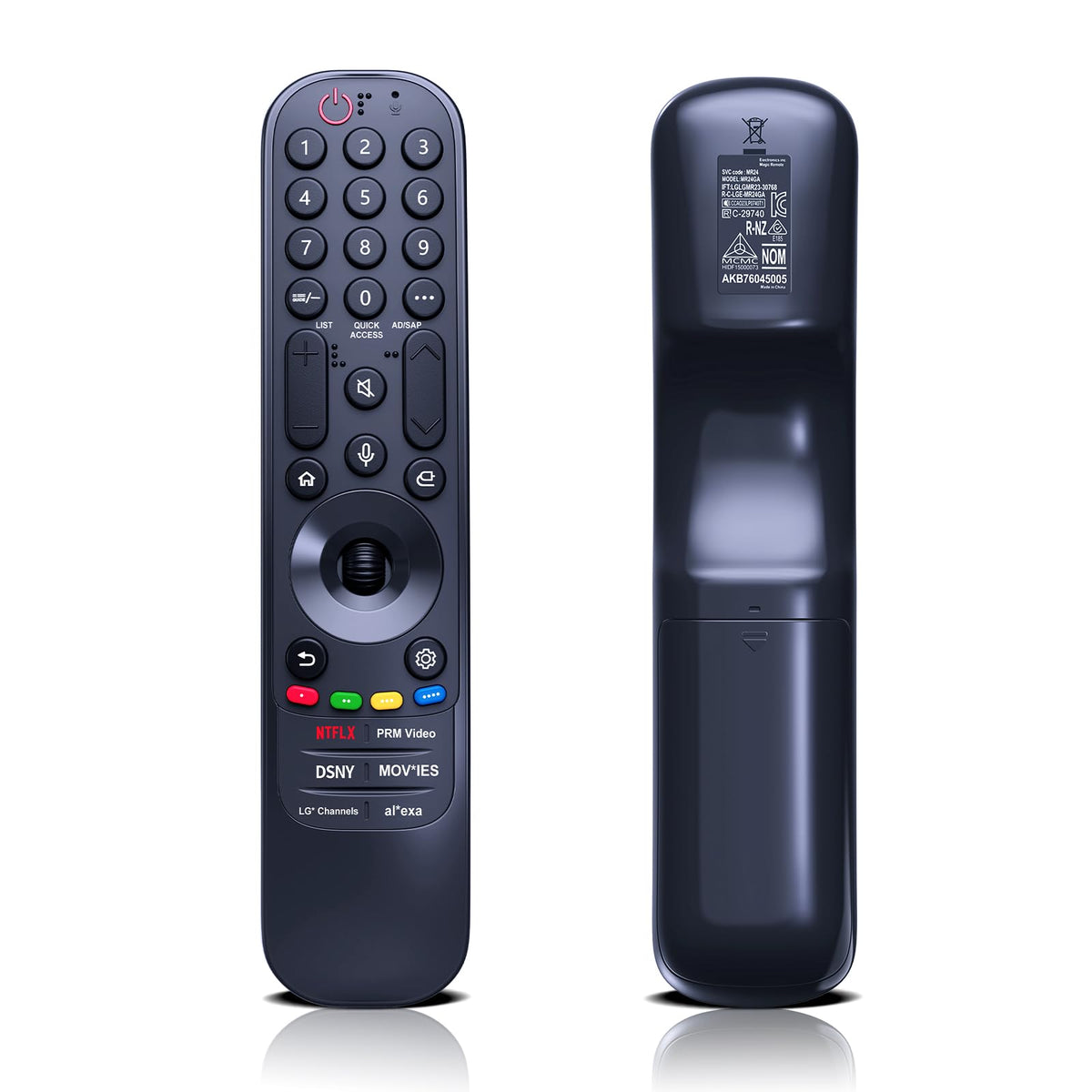 Replacement MR24GA AKB76045005 Voice Remote Control for LG - HZIME Official Imagery - 2