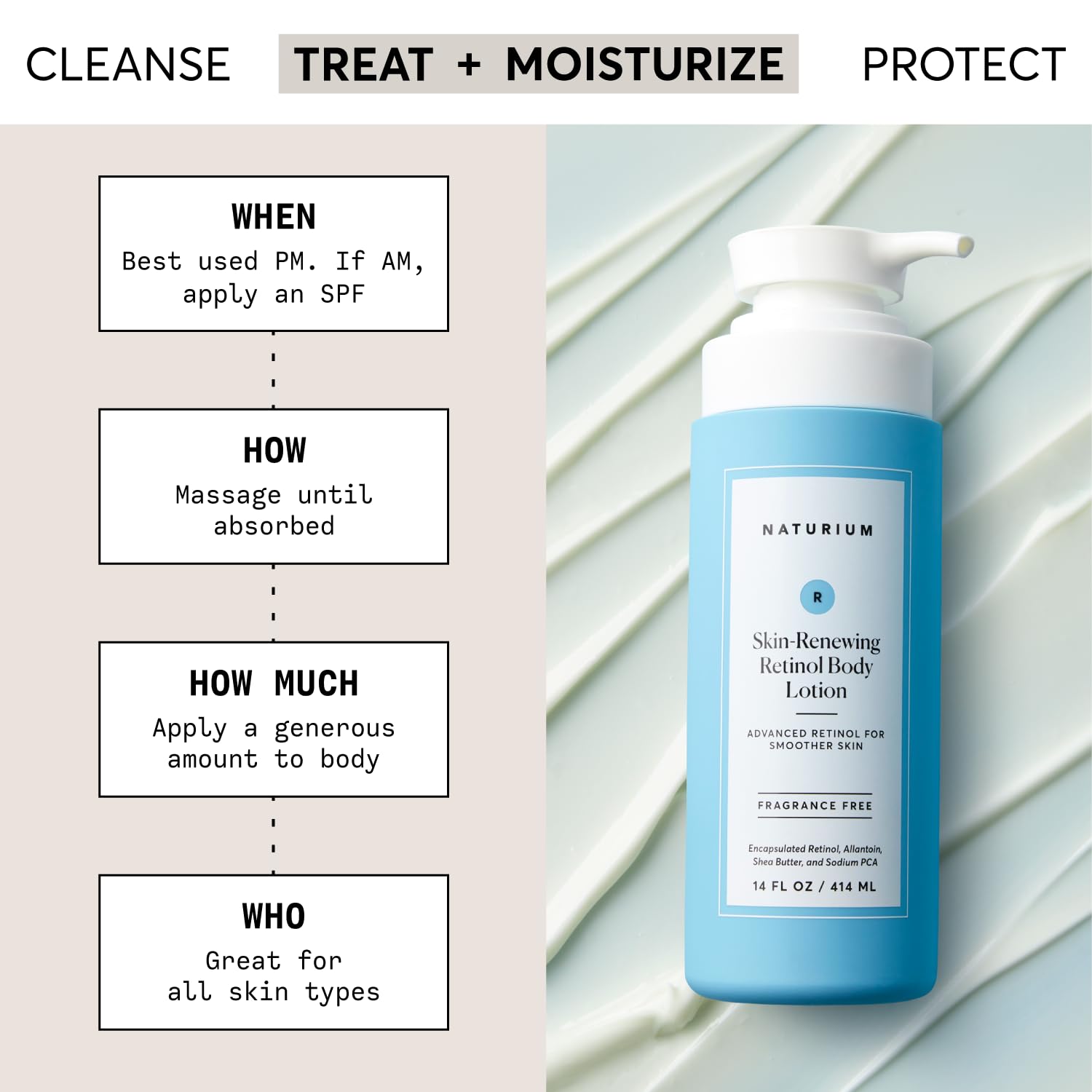 Naturium Skin Renewing Retinol Body Lotion Jumbo Advanced - Naturium Official Imagery - 3