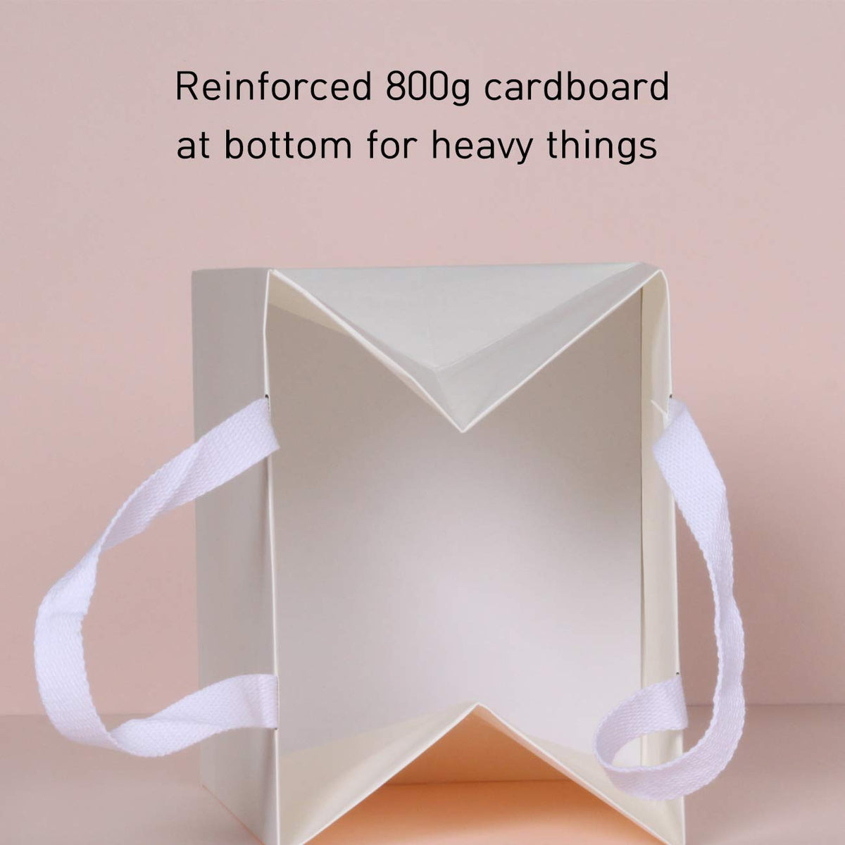 10pcs 11 8x9x11 8 Square Large Size White Wide bottom Gift - PAPERIST Official Imagery - 5