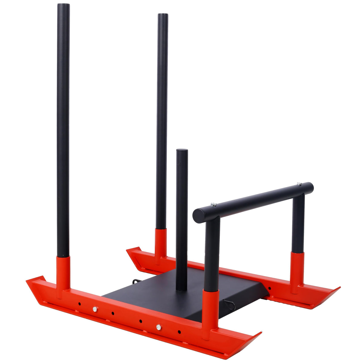 Heavy Duty Fitness Sled with Push Poles Harness for Speed - Premium Selection Official Imagery - 3