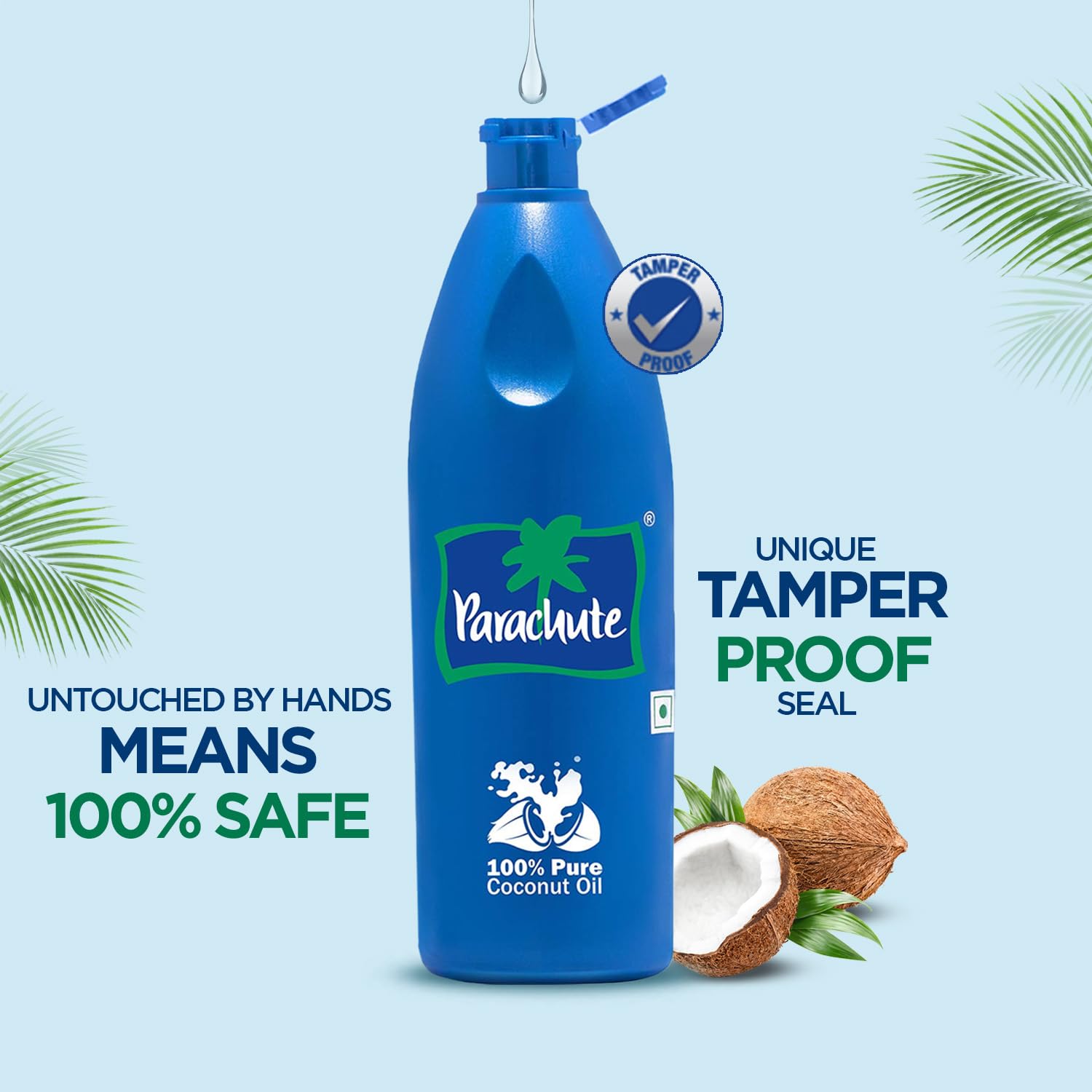 Parachute Coconut Oil - 100% Pure & Natural Unrefined Coconut - Parachute Official Product View 6