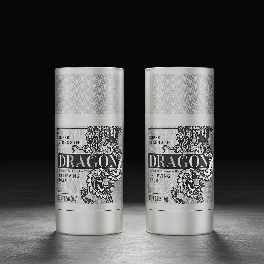 Americanna Wellness Dragon Balm Roll-On Super Silver 2-Pack