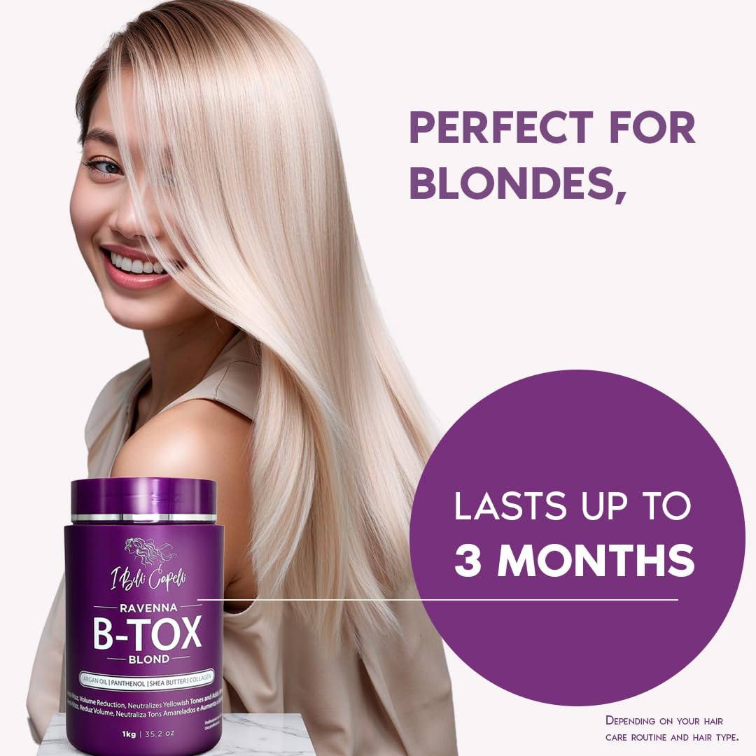 I Belli Capelli Ravenna Hair B tox Treatment for Blond Hair - I Belli Capelli Official Imagery - 6