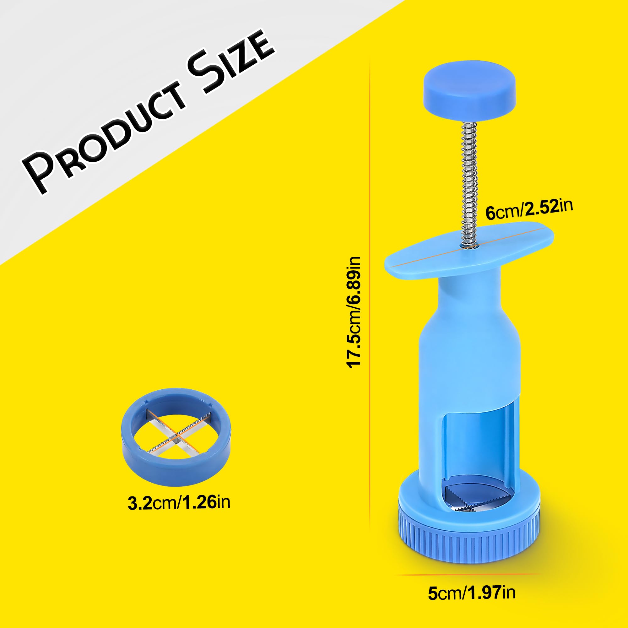 VALLEYHIKE Grape Cutter, Removable Blade for Easy Cleaning, Dishw by Valleyhike - Angle View 7