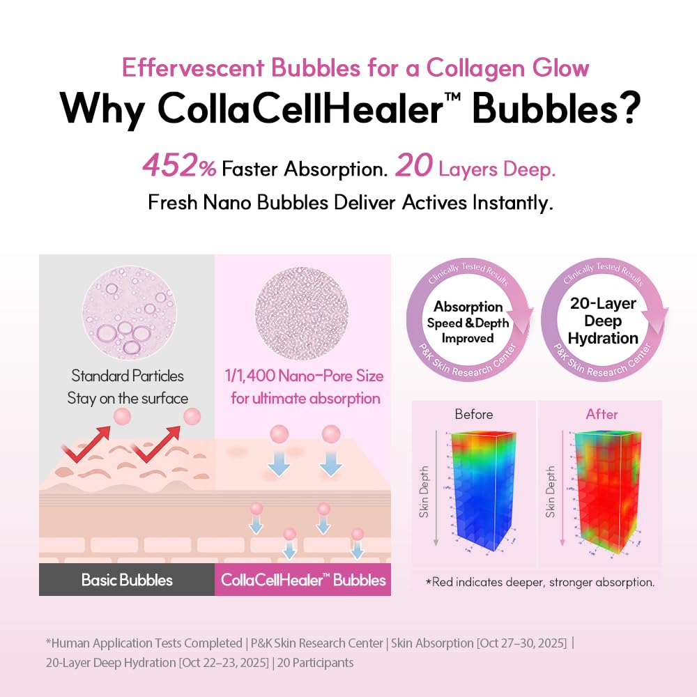 AROCELL Super Collagen Bubble Serum Mask - AROCELL