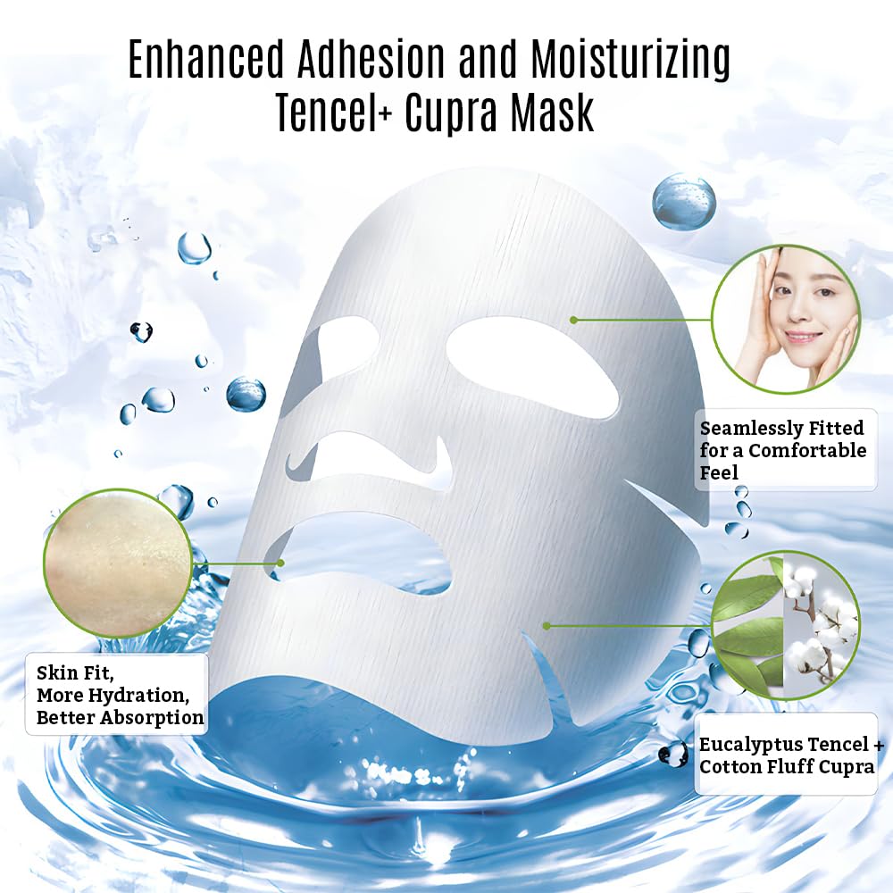 Amino Moisture Hydrating Facial Sheet Mask - Leaders Mediu