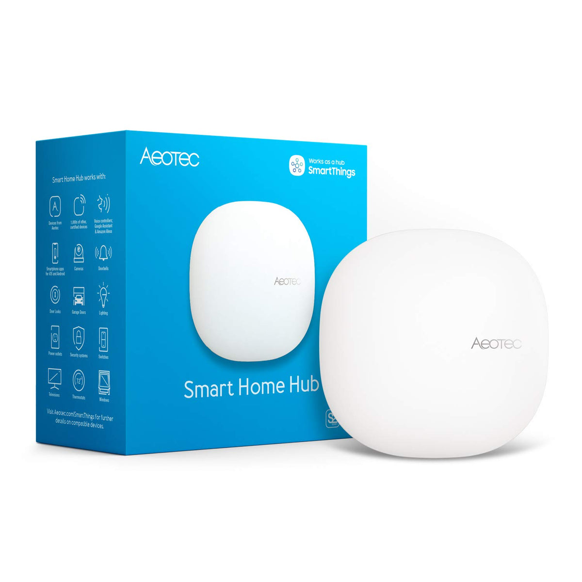 Aeotec Smart Home Hub Works as a SmartThings Hub Z Wave - AEOTEC Official Imagery - 1