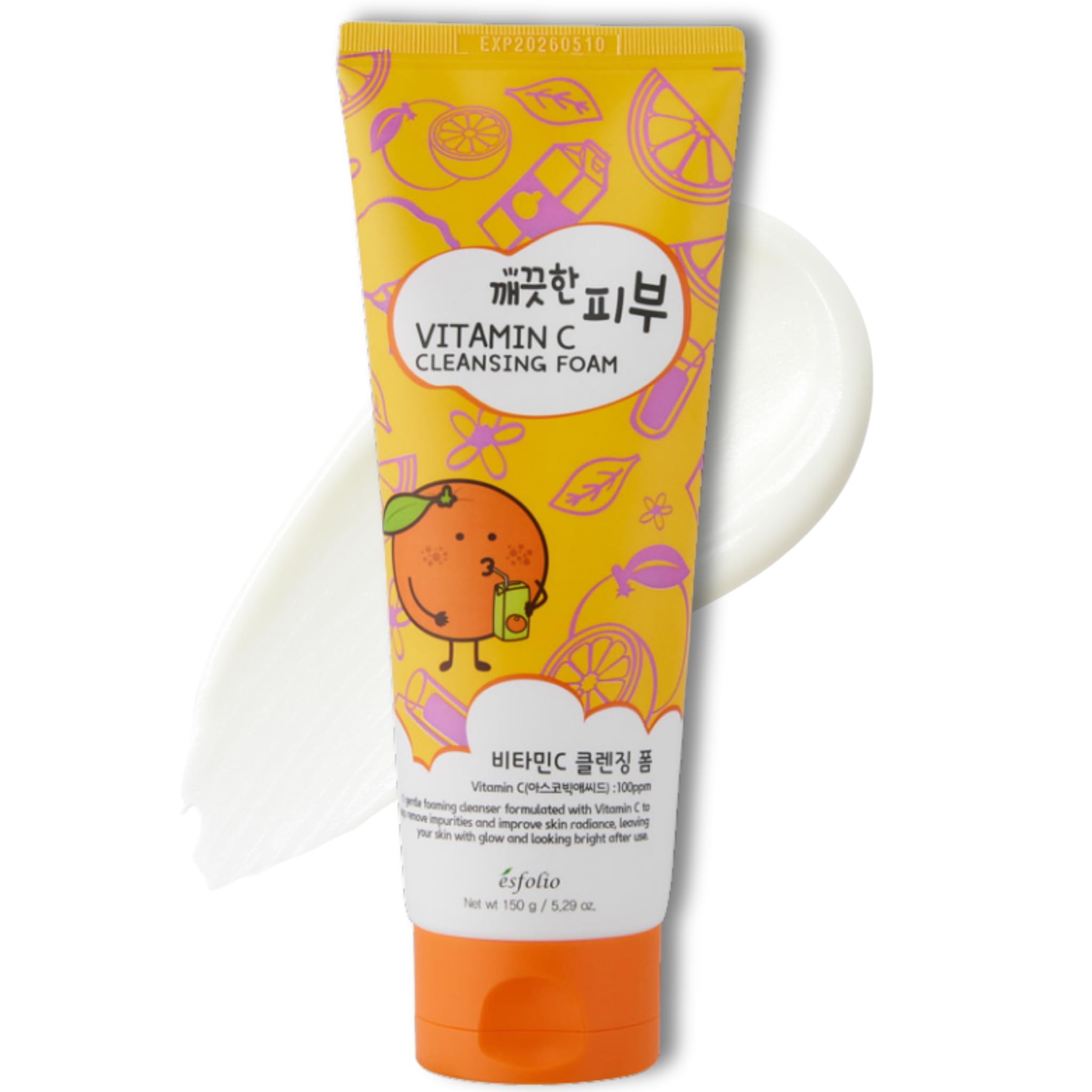 esfolio Collagen Cleansing Foam – Hydrating Face Wash for Deep - esfolio