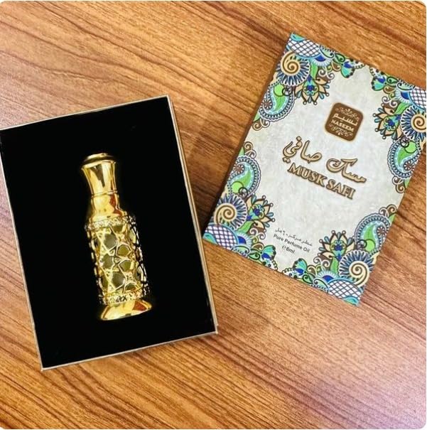 NASEEM Musk Safi (6ml) Attar Perfume Oil for Men & Women | Rich - Product Imagery